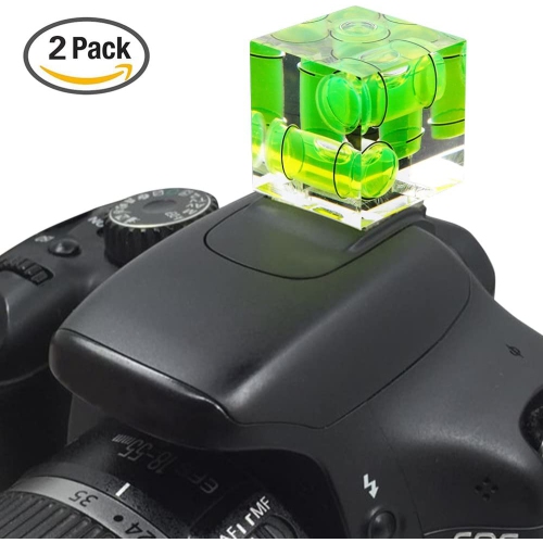 Triple 3 Axis Hot Shoe Bubble Spirit Level for Canon Nikon Pentax DSLR Camera