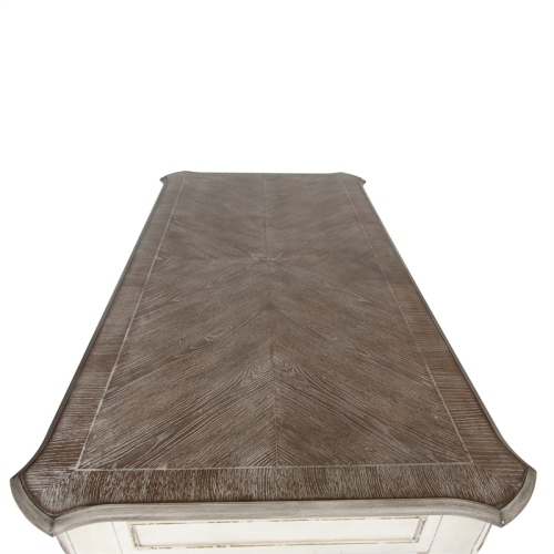 Magnolia Manor White Writing Desk