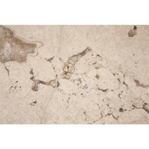 Bowery Hill Contemporary 22" Round Stone Top Storage End Table