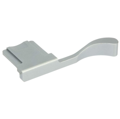 Haoge THB-XS Metal Hot Shoe Thumb Up Rest Hand Grip for Fujifilm Fuji FinePix X100F X100V X-Pro2 XPro2 X-Pro3 XPro3 Camera Silver