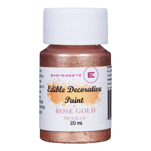 Edible Decorative Paint Rose Gold