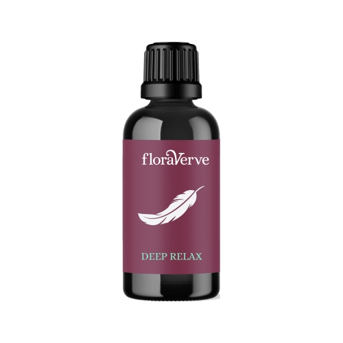 floraVerve Deep Relax Essential Oils Blend, 100% Pure & Natural Aromatherapy Essential Oils for Diffuser, Stress and Anxiety Relief
