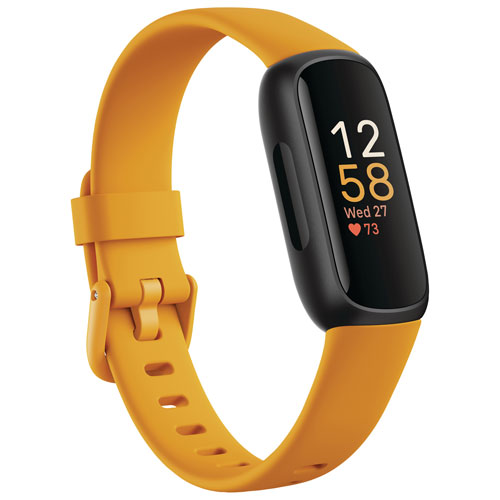 Fitbit Inspire 3 Fitness Tracker with Heart Rate Monitor - Morning Glow