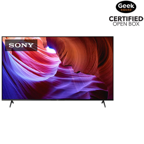 Open Box - Sony X85K 75" 4K UHD HDR LED Smart Google TV - 2022