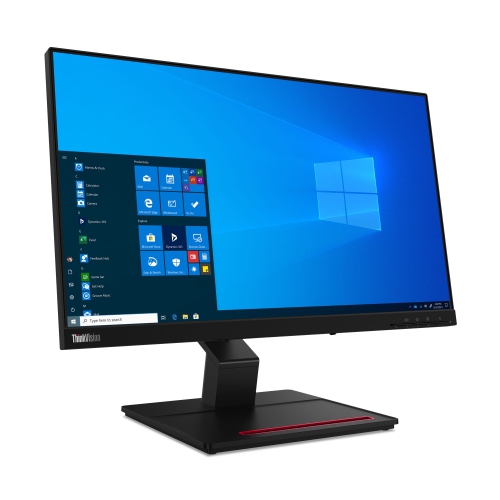 Lenovo 23.8" FHD 60Hz Touchscreen IPS LCD Monitor - Raven Black