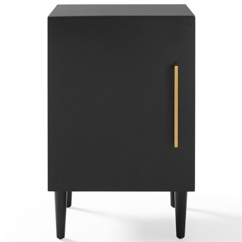 Crosley Everett Record Player Stand in Matte Black
