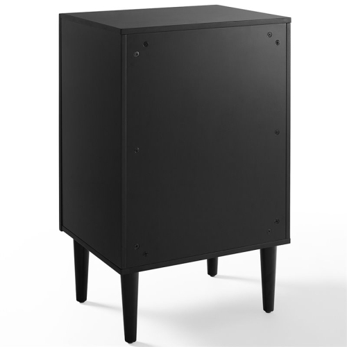 Crosley Everett Record Player Stand in Matte Black