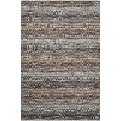 Safavieh Himalaya Collection HIM704A Handmade Premium Wool Area Rug, 4' x 6', Beige / Multi