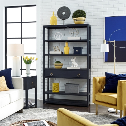 East End Multi Accent Bookcase