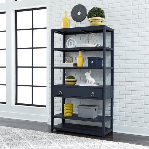 East End Multi Accent Bookcase
