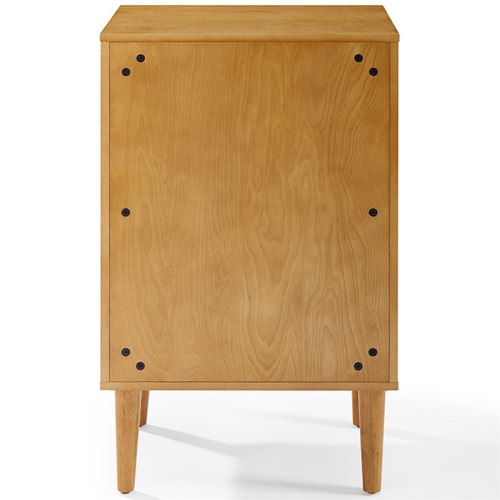 Crosley Everett Record Player Stand in Acorn