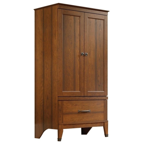 Sauder Carson Forge Armoire in Washington Cherry