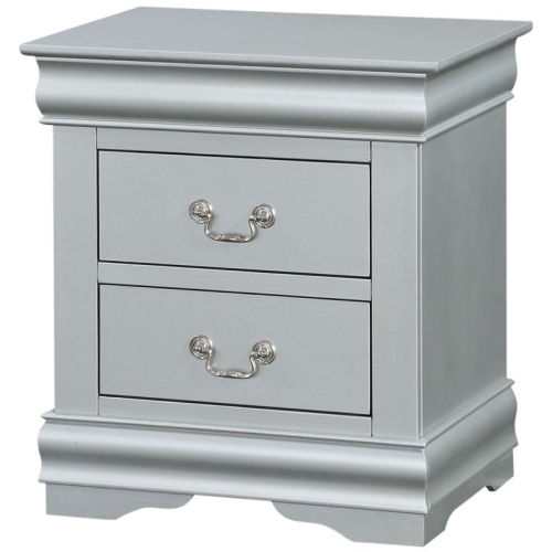 ACME FURNITURE Acme Louis Philippe Iii Nightstand In Platinum