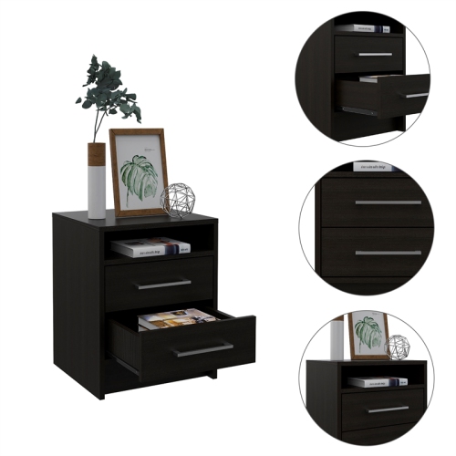 Bowery Hill Nightstand in Espresso