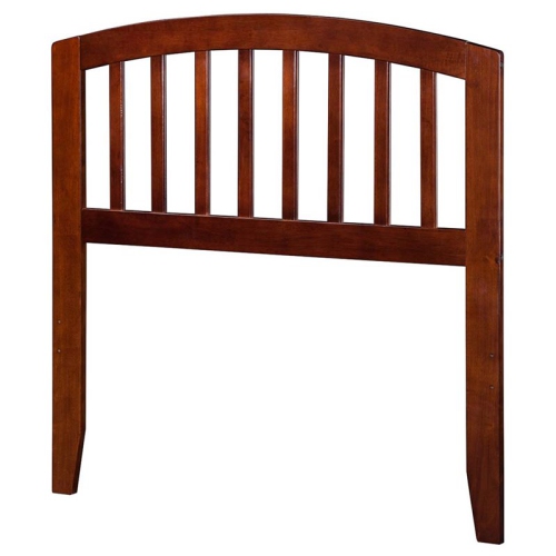 AFI  Richmond Twin Solid Wood Headboard With Device Charger In Walnut