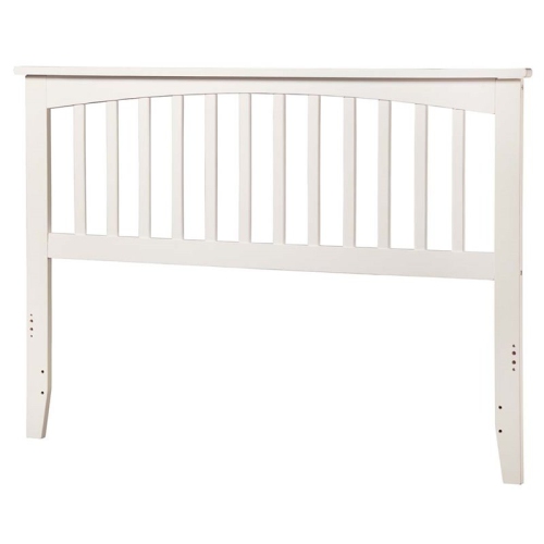 AFI Mission Queen Solid Wood Headboard with Device Charger in White