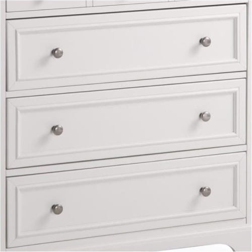 Bowery Hill 4 Drawer Chest in Off White