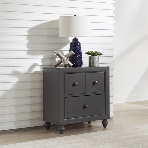 LIBERTY FURNITURE Cottage View Dark Gray Night Stand