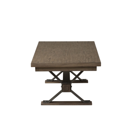 Sonoma Road Light Brown Rectangular Cocktail Table