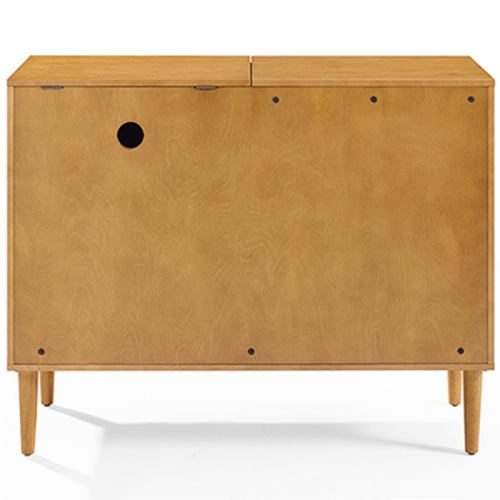 Crosley Everett Media Console Table in Acorn