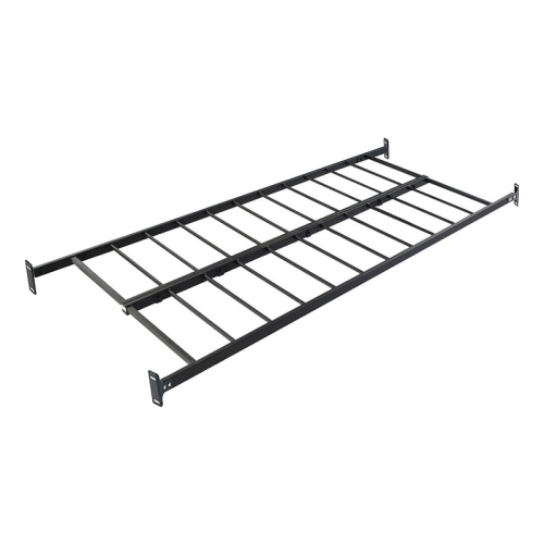 Hawthorne Collections 39"x76" Metal Daybed Suspension Deck in Dark Black