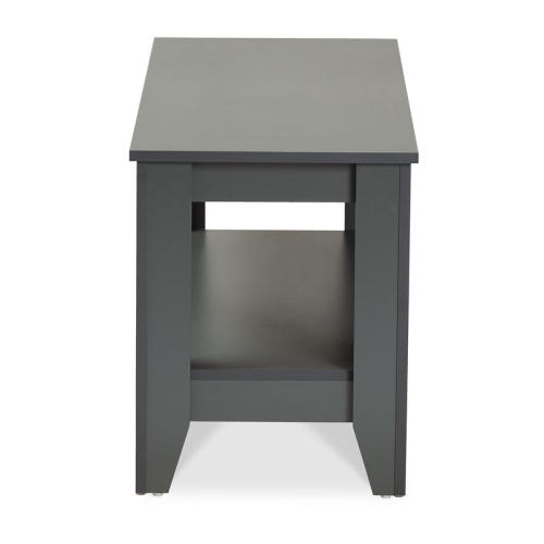 Bowery Hill Modern and Contemporary Grey Finished Wood Coffee Table