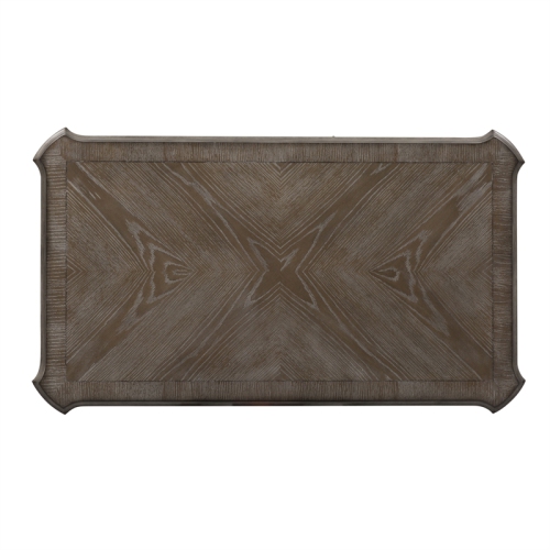 Magnolia Manor White Rectangular Cocktail Table