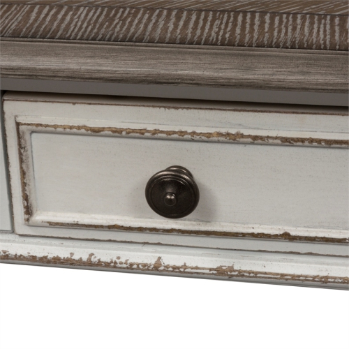 Magnolia Manor White Rectangular Cocktail Table