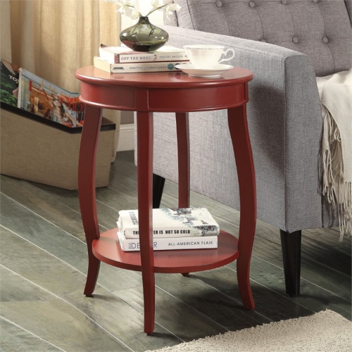 Bowery Hill End Table in Red