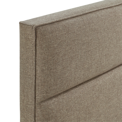 Serta Palisades Queen Upholstered Headboard in Brown