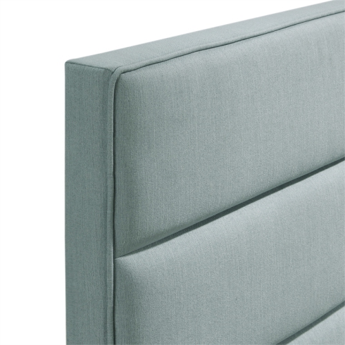 Serta Palisades Queen Upholstered Headboard in Light Blue
