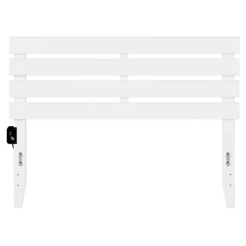 AFI Oxford Solid Wood Full Headboard in White