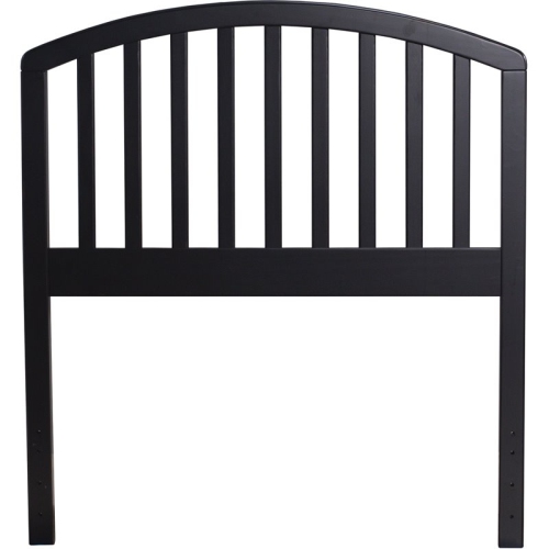 HILLSDALE  Carolina Twin Wooden Spindle Headboard In Black