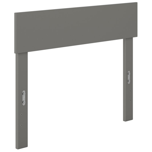 AFI  Boston Solid Wood Twin Headboard In Gray