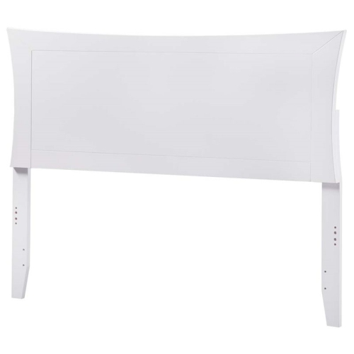 AFI Metro Full Solid Wood Headboard with Device Charger in White
