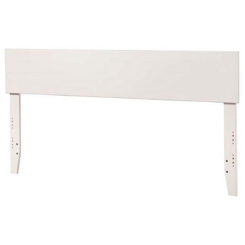 AFI Orlando Full Panel Solid Wood Headboard in White
