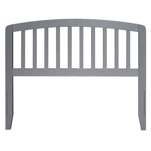 AFI  Richmond Full Solid Wood Headboard With Device Charger In In Gray
