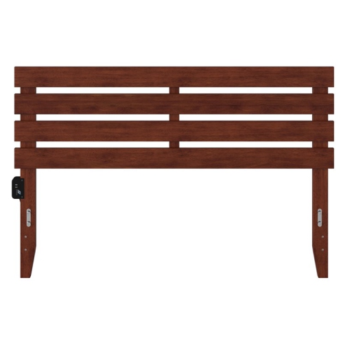 AFI Oxford Solid Wood Queen Headboard in Walnut