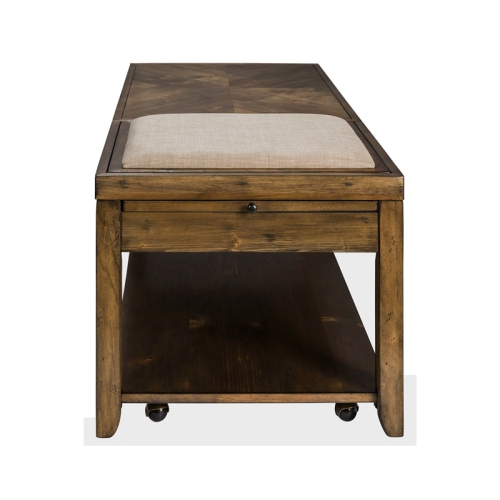 Mitchell Medium Brown Cocktail Table