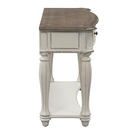 Magnolia Manor White Sofa Table
