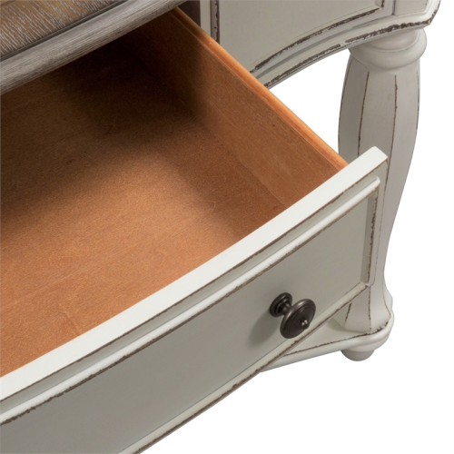 Magnolia Manor White Sofa Table