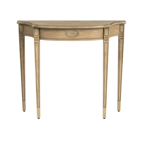 BUTLER SPECIALTY  Chester Antique Wood Console Table In Beige