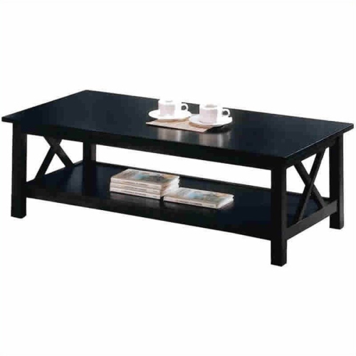 Bowery Hill 3 Piece Coffee Table Set in Dark Merlot