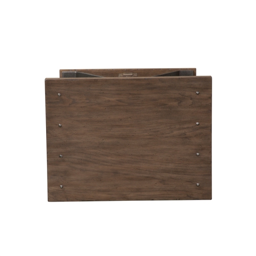 Sonoma Road Light Brown Chair Side Table