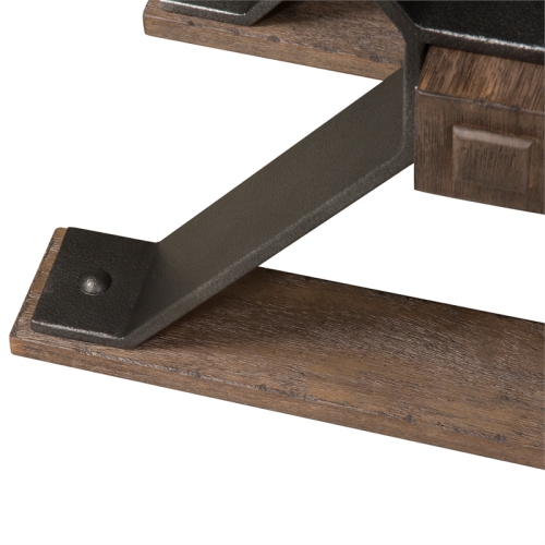 Sonoma Road Light Brown Chair Side Table