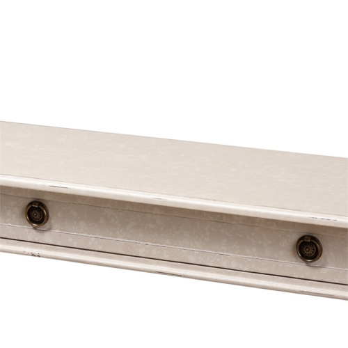 Baxton Studio Ariella 47" Console Table in Whitewashed