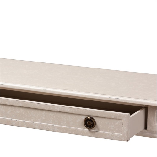 Baxton Studio Ariella 47" Console Table in Whitewashed