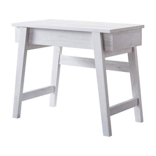 Bowery Hill Modern Wood Lift-Top Console Table in White Oak