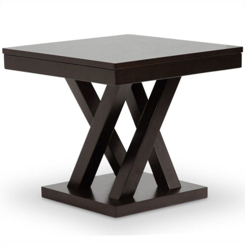 Everdon End Table in Cappuccino