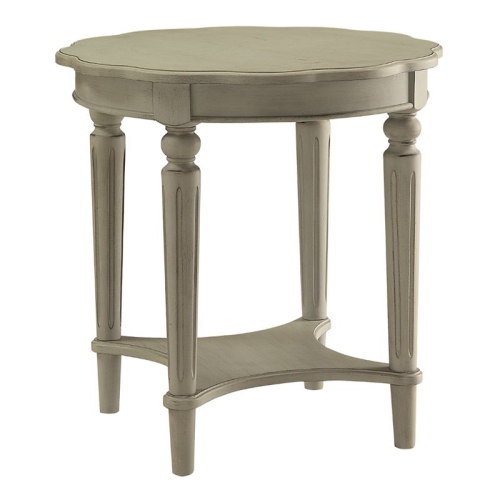 ACME FURNITURE Acme Fordon End Table In Antique Slate